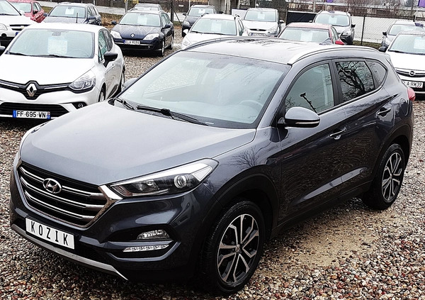 Hyundai Tucson cena 78900 przebieg: 134935, rok produkcji 2018 z Rabka-Zdrój małe 704